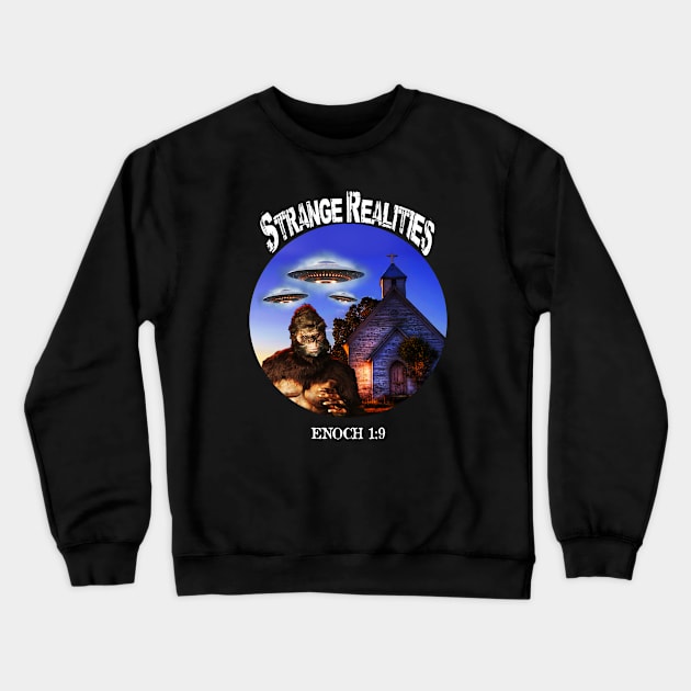 Strange Realities (Enoch 1:9) Crewneck Sweatshirt by David B Metcalfe